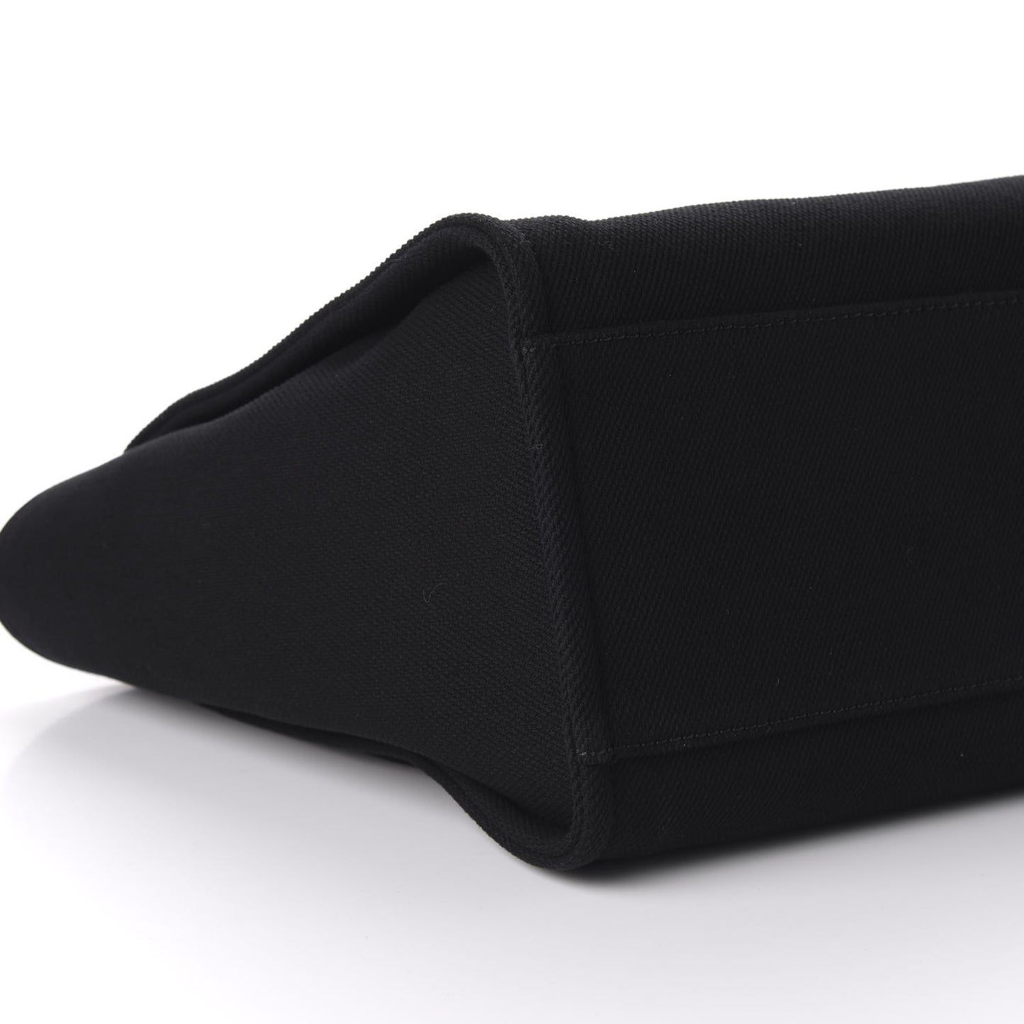 Canvas Pearl Medium Deauville Tote Black