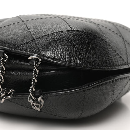 Chanel Calfskin Quilted Small Gabrielle Bucket Black 9 of 10