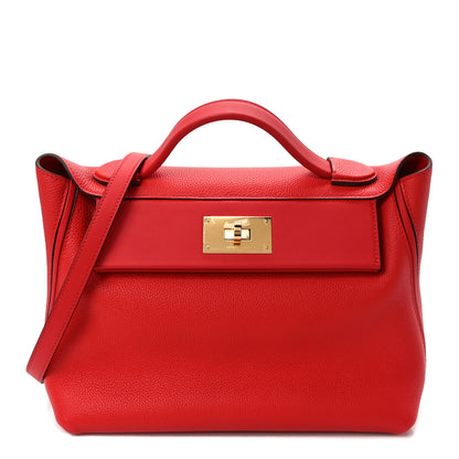 Hermes Togo Swift 24/24 29 Rouge Vif 1 of 8