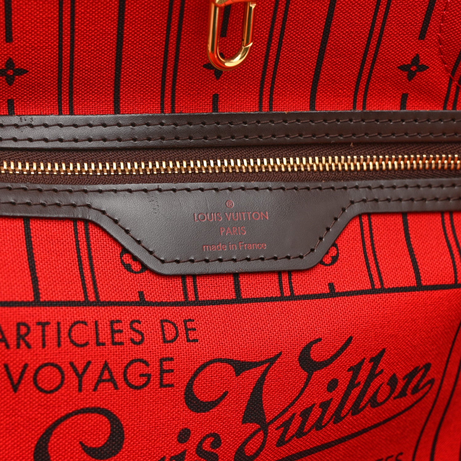 Louis Vuitton Damier Ebene Neverfull PM 6 of 10