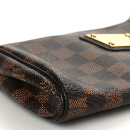 Louis Vuitton Damier Ebene Eva Clutch 7 of 9