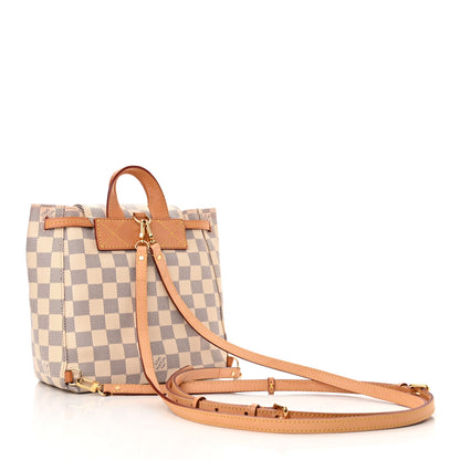 Louis Vuitton Damier Azur Sperone BB Backpack 3 of 13