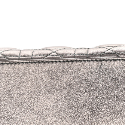 Christian Dior Lambskin Cannage Small My ABCDior Lady Dior Metallic Grey 13 of 20