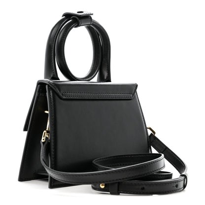 Jacquemus Smooth Calfskin Le Chiquito Noeud Black 3 of 9