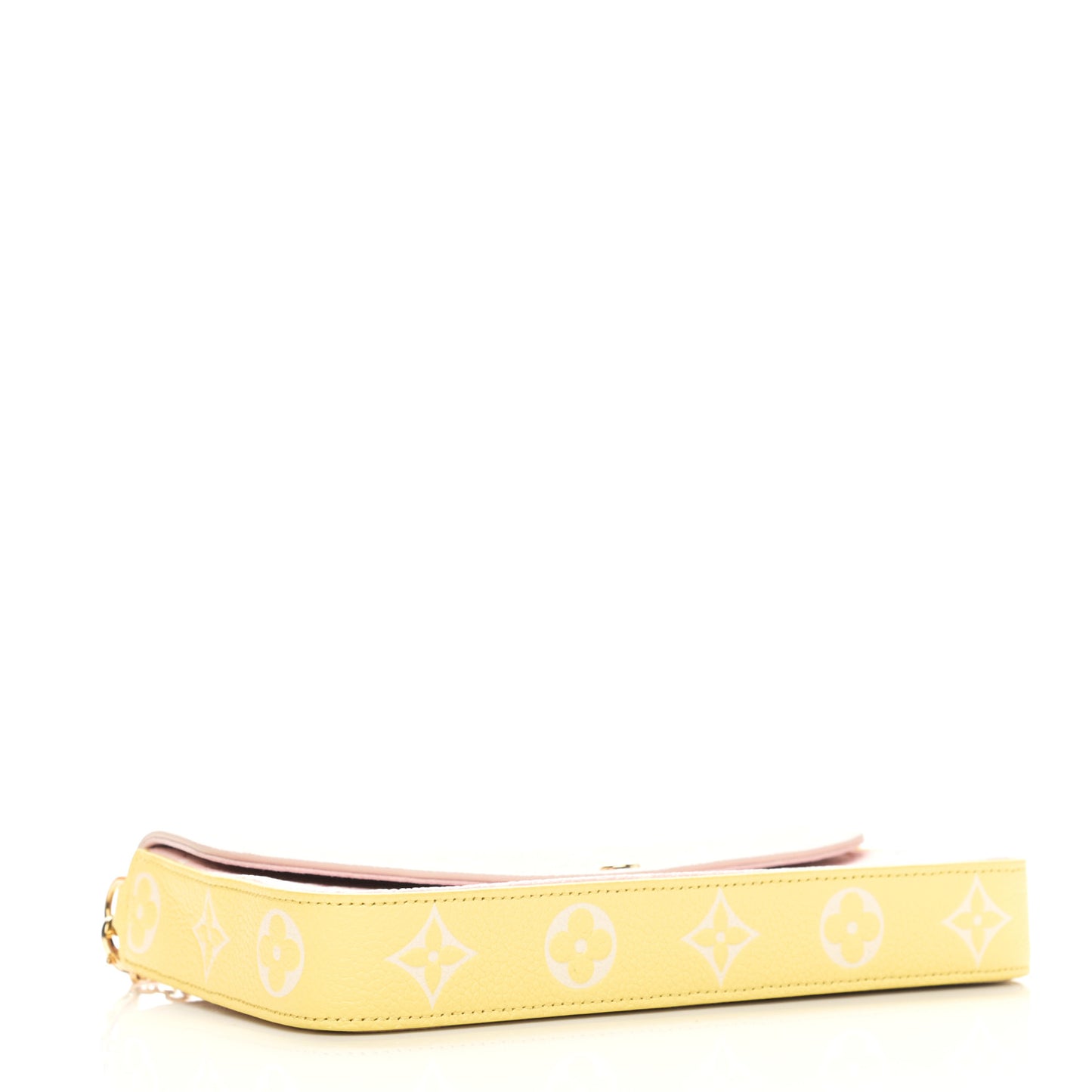 Empreinte Spring in the City Felicie Pochette Chain Wallet Pink Beige Yellow