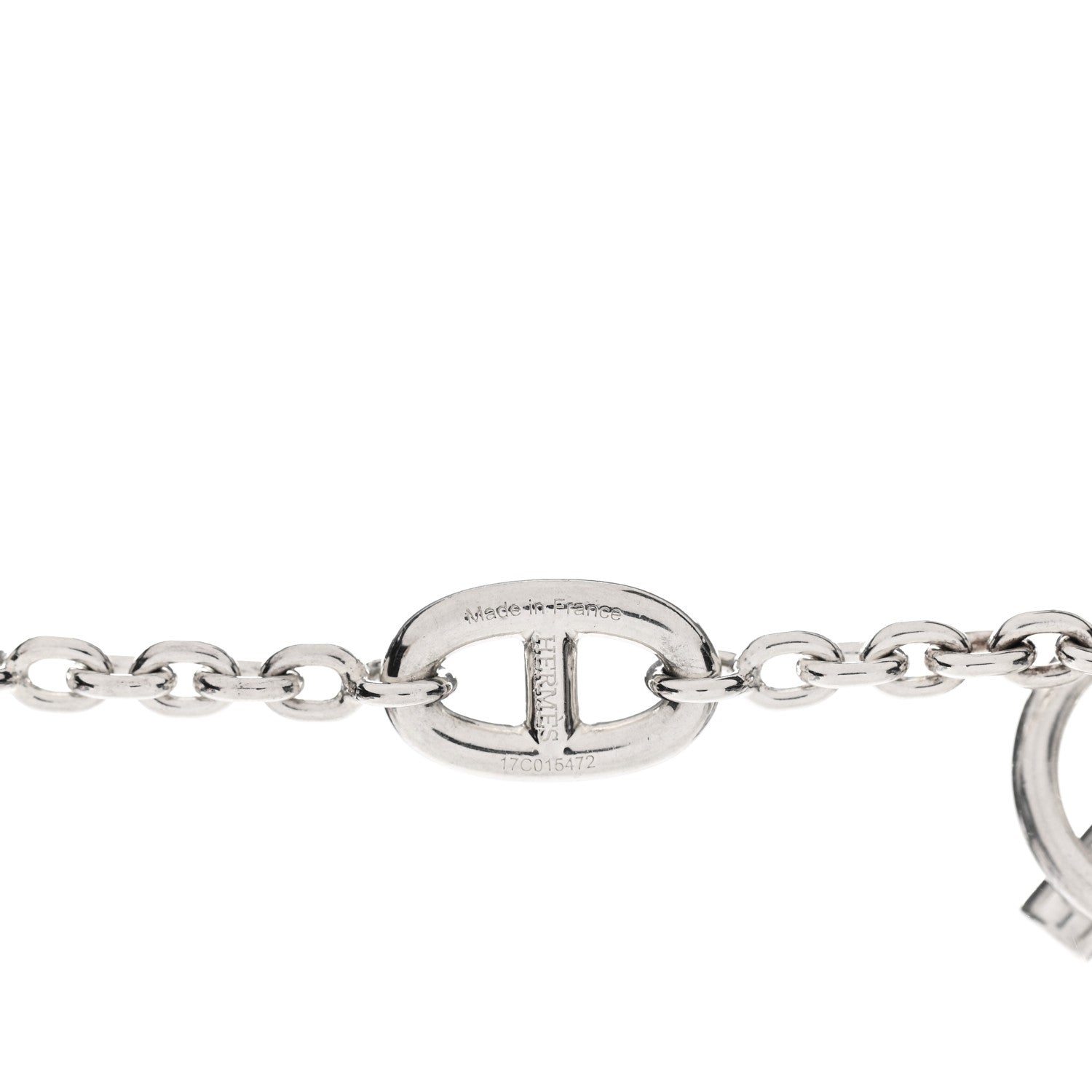 Hermes Sterling Silver Farandole Necklace 120 4 of 6