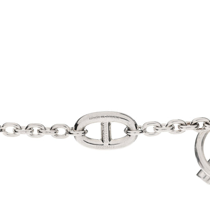 Hermes Sterling Silver Farandole Necklace 120 4 of 6