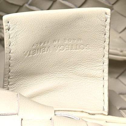 Bottega Veneta Nappa Intrecciato Baby Campana Shoulder Bag Silica Grey 6 of 9