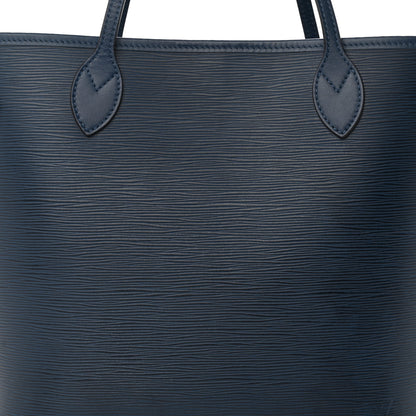 Louis Vuitton Epi Neverfull MM Indigo 7 of 10