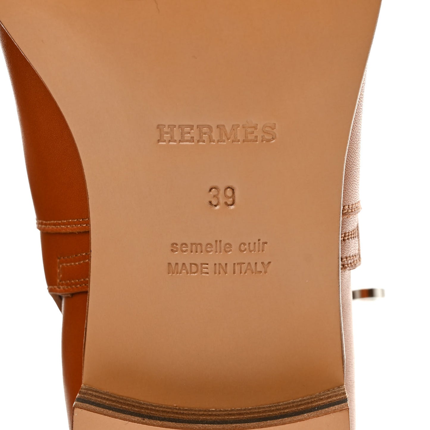 Calfskin Neo Low Boots 39 Natural