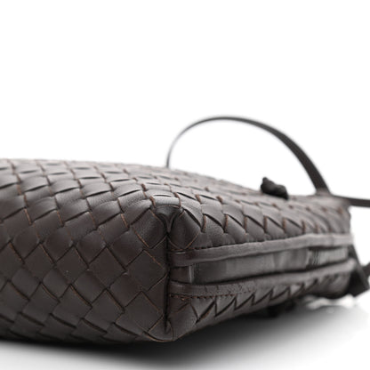 Bottega Veneta Nappa Intrecciato Nodini Crossbody Messenger Ebano 20 of 24