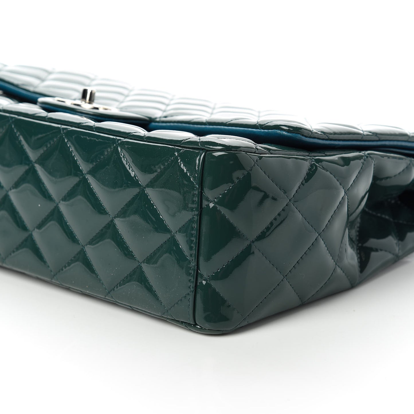 Patent Maxi Double Flap Turquoise