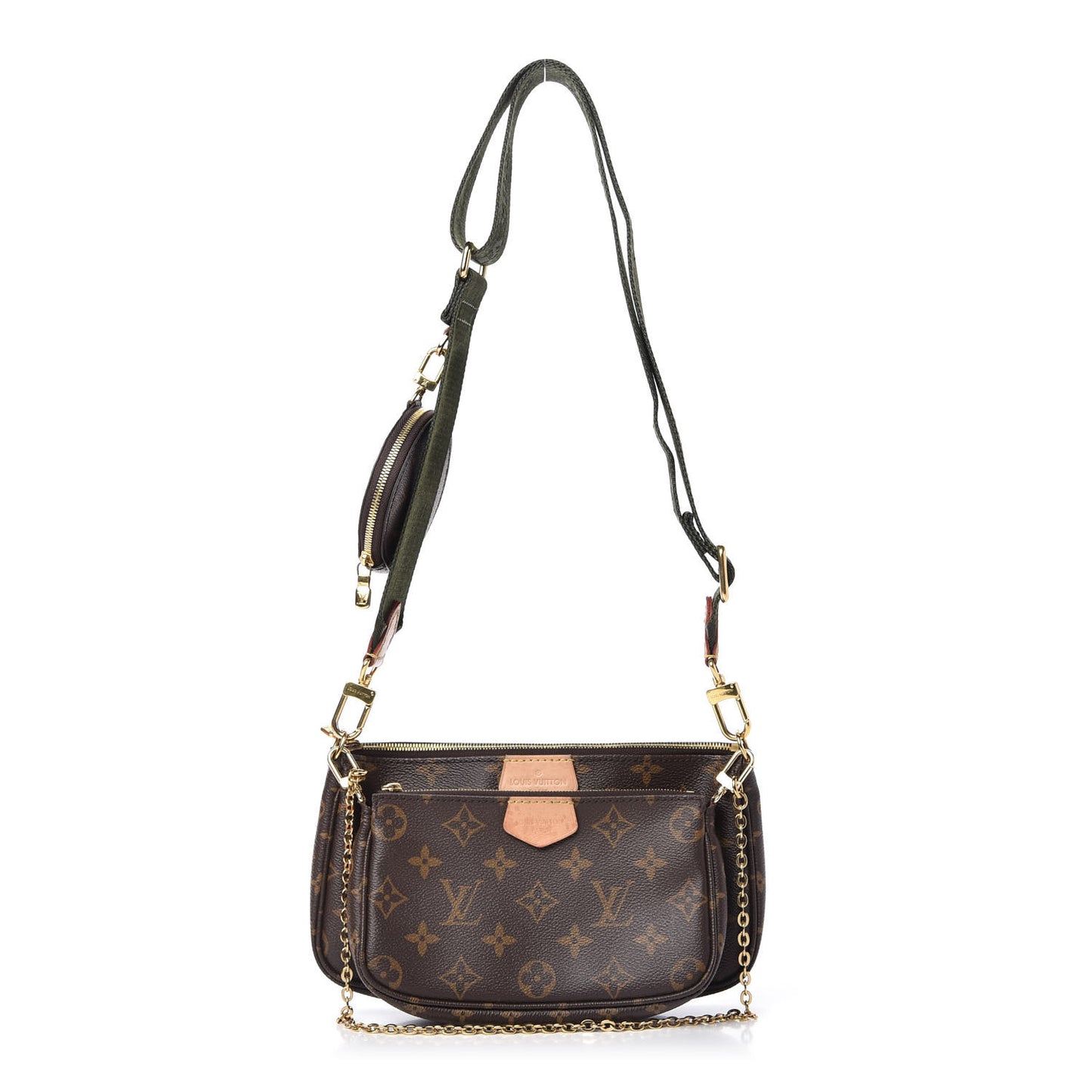 Monogram Multi Pochette Accessories Kaki