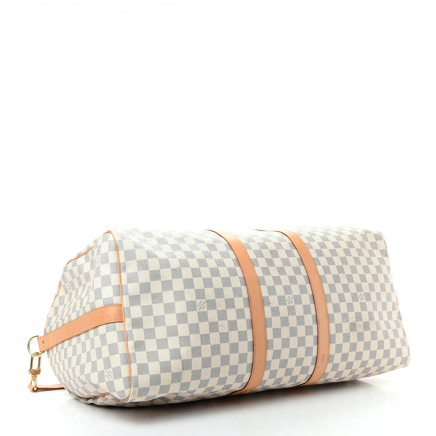 Louis Vuitton Damier Azur Keepall Bandouliere 55 3 of 13