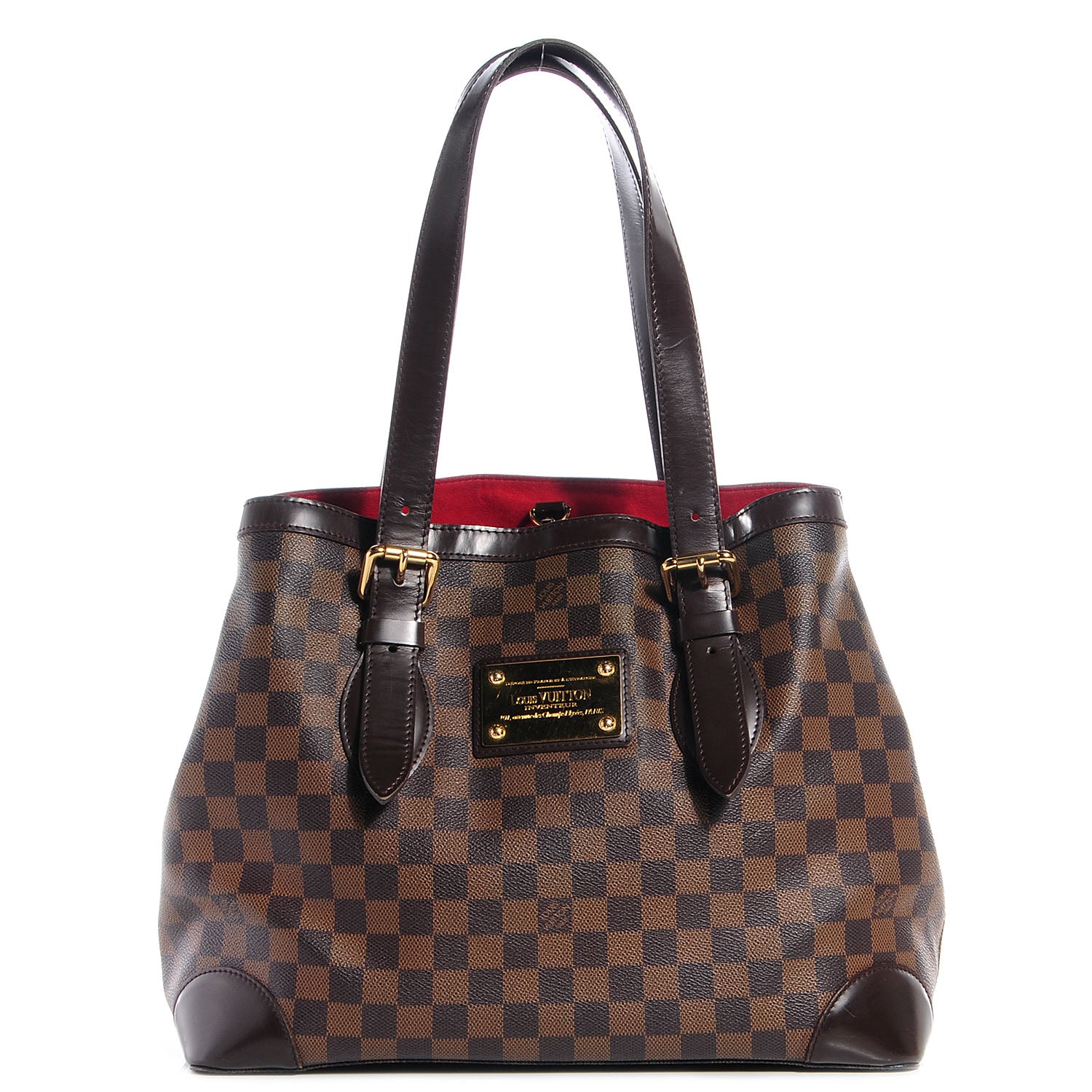 Louis Vuitton Damier Ebene Hampstead GM 1 of 8