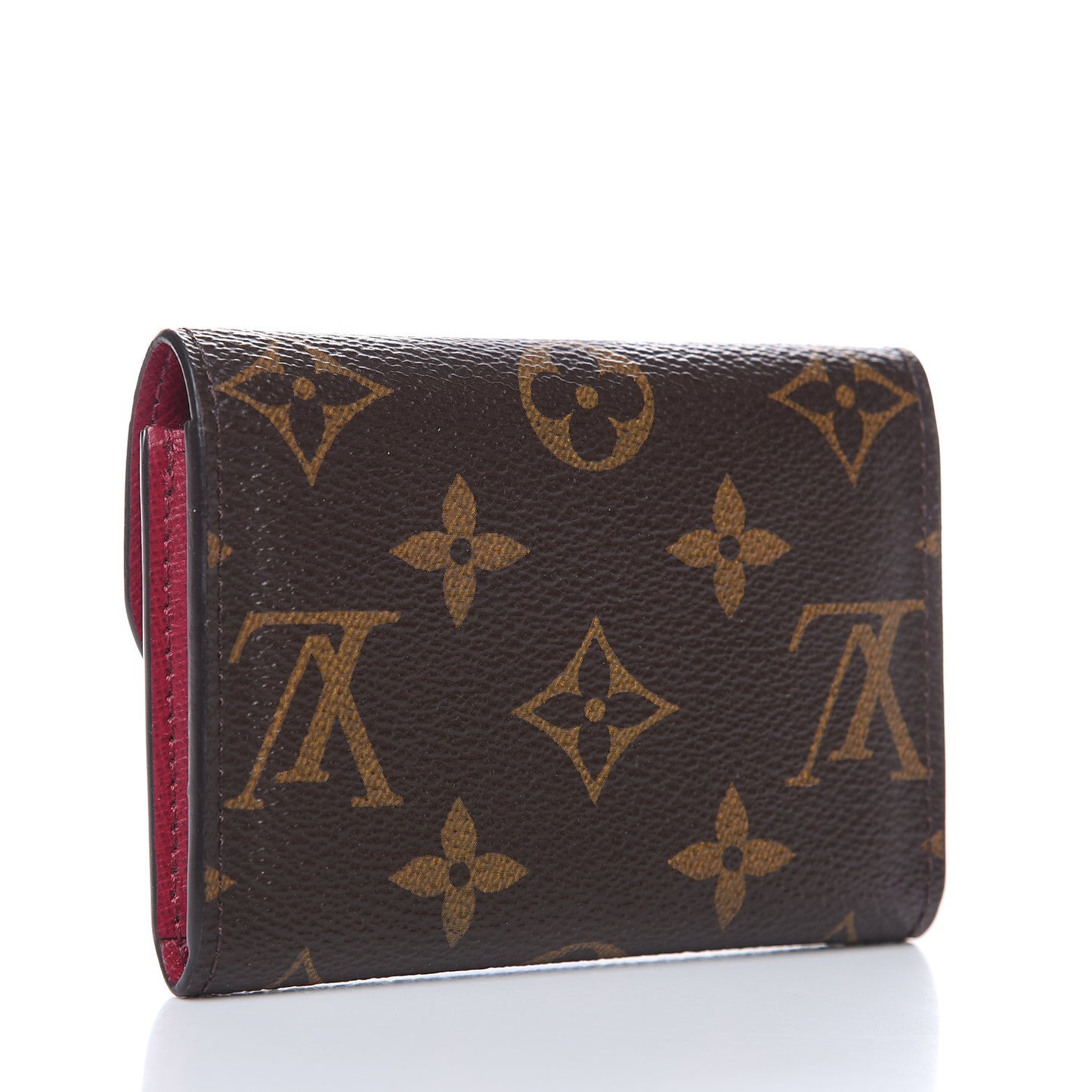 Monogram Rosalie Coin Purse Fuchsia