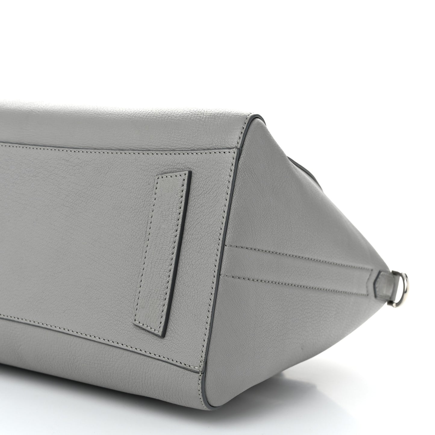 Sugar Goatskin Medium Antigona Pearl Grey