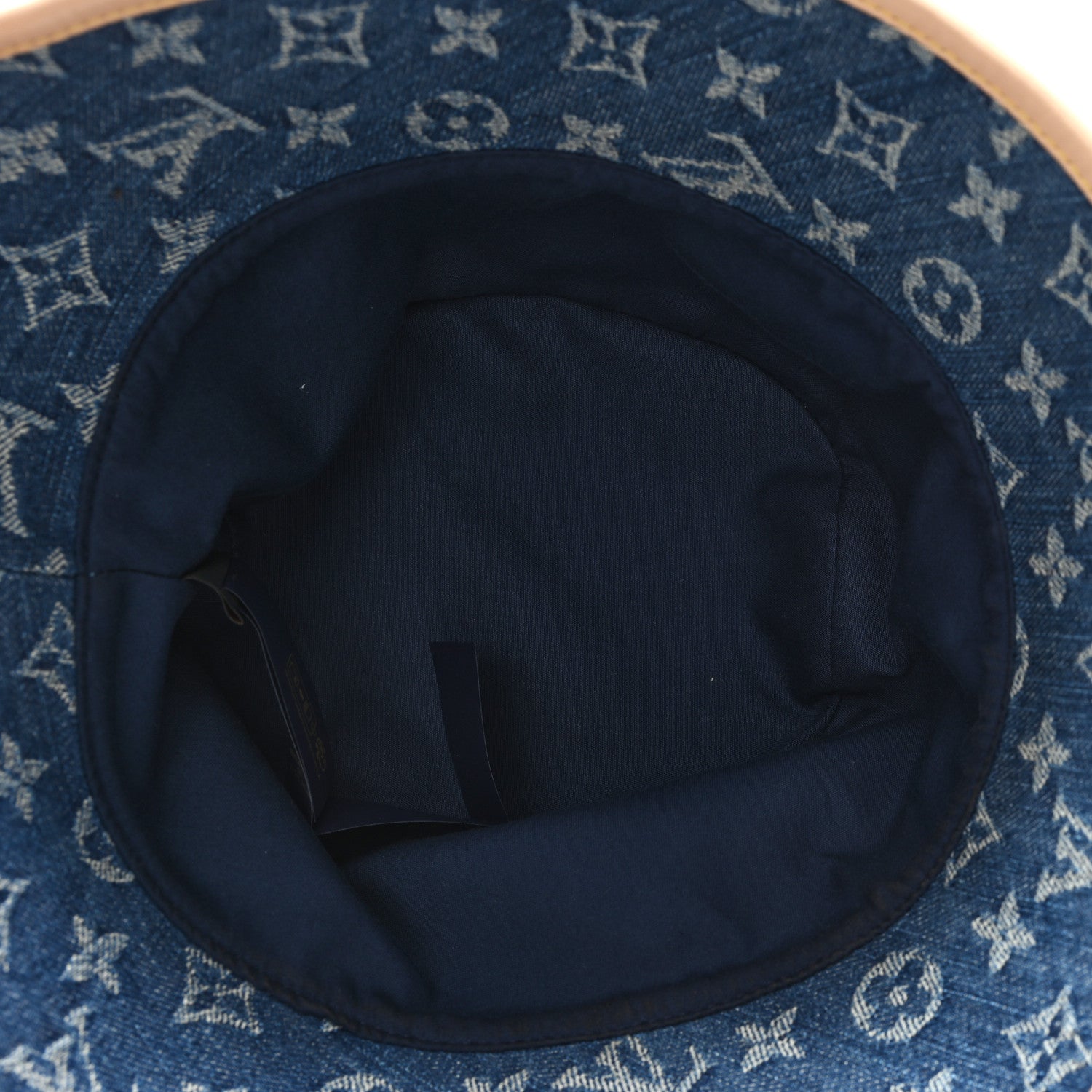 Louis Vuitton Monogram Denim Jacquard LV Remix Bucket Hat M Blue 7 of 8