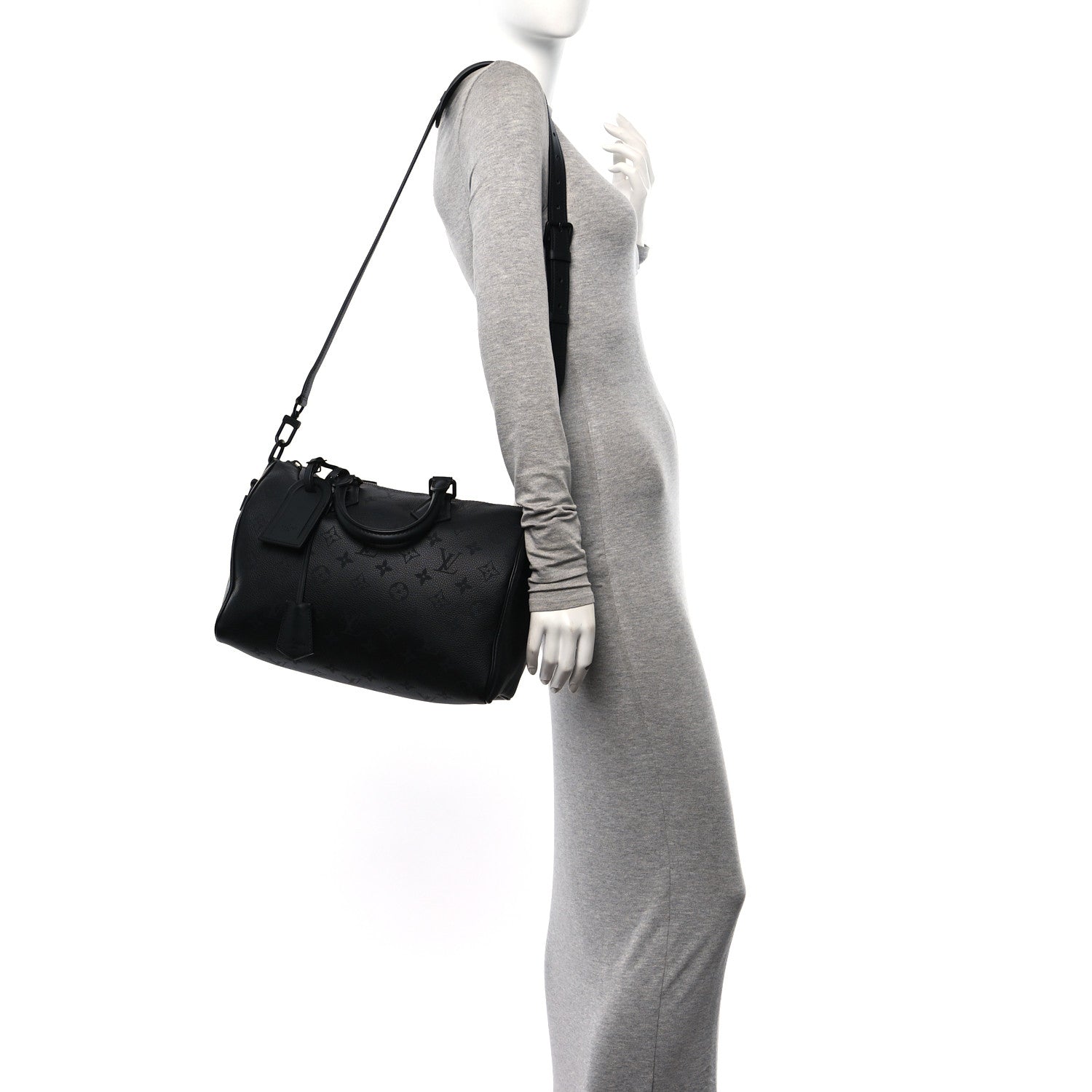 Louis Vuitton Calfskin Monogram Speedy P9 Bandouliere 30