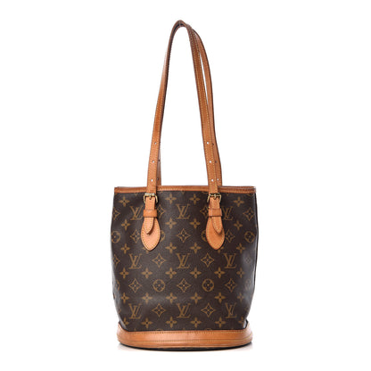 Louis Vuitton Monogram Petit Bucket 23 1 of 26