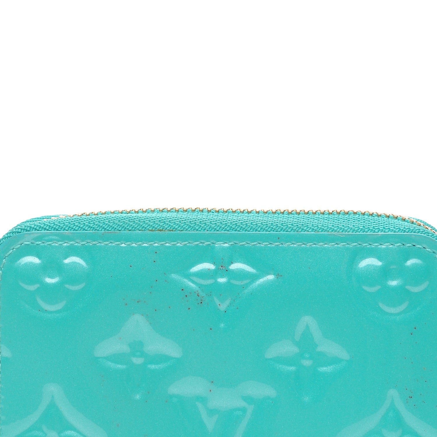 Louis Vuitton Vernis Zippy Coin Purse Blue Lagon 8 of 11