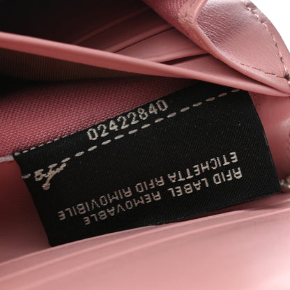Fendi Vitello Elite Century Hypnoteyes Studded Continental Wallet On Chain Bubblegum Multicolor 7 of 7