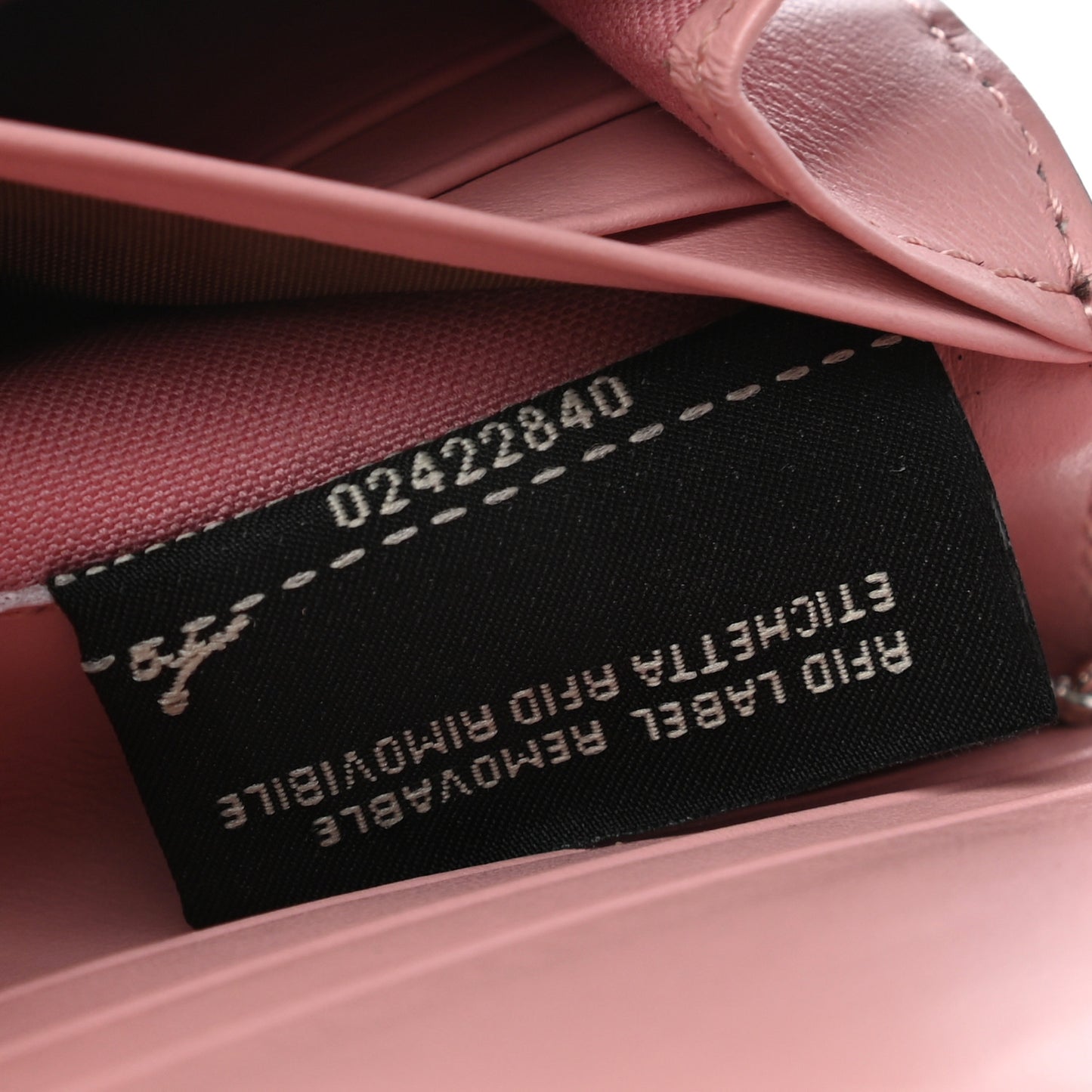 Vitello Elite Century Hypnoteyes Studded Continental Wallet On Chain Bubblegum Multicolor