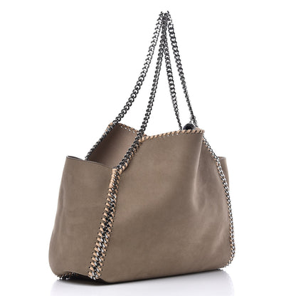 Stella McCartney Shaggy Deer Falabella Reversible Tote Clotted Cream 7 of 11