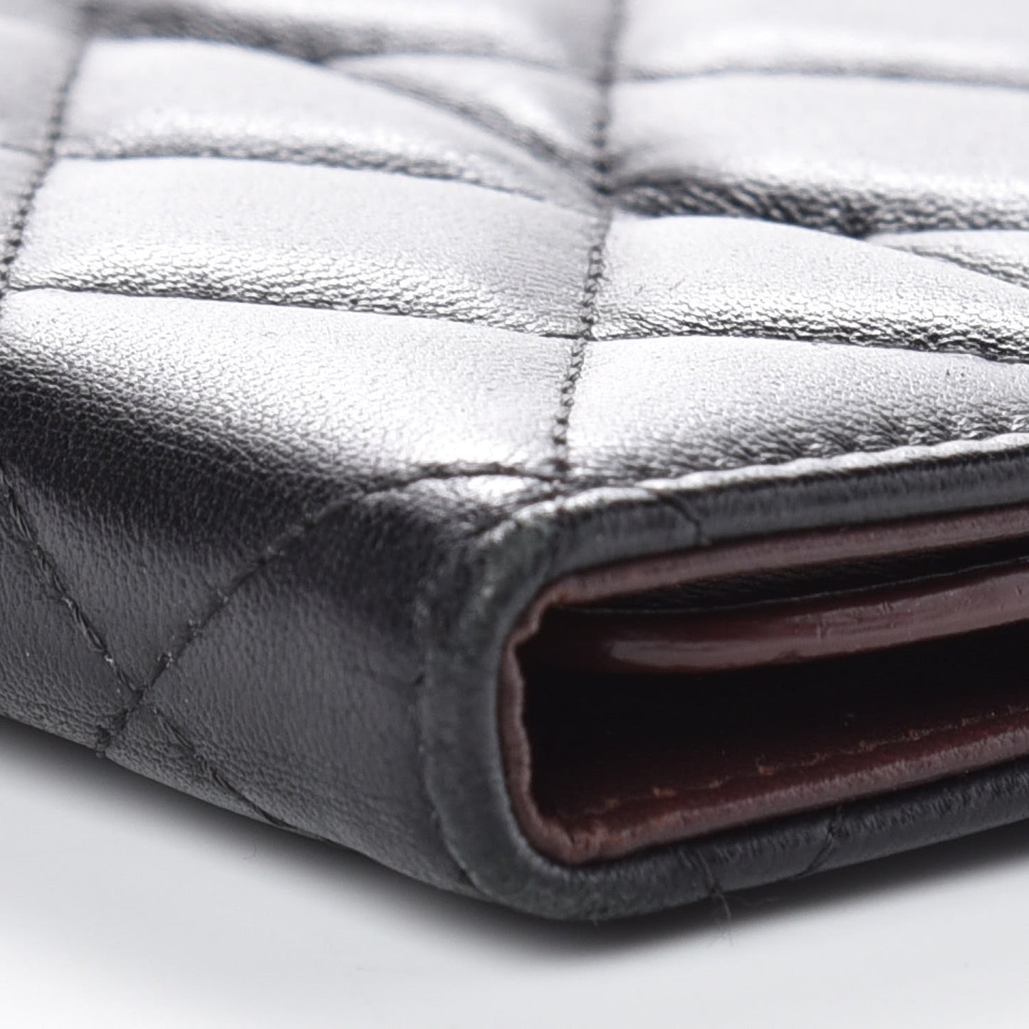 Lambskin Quilted iPad Case Black
