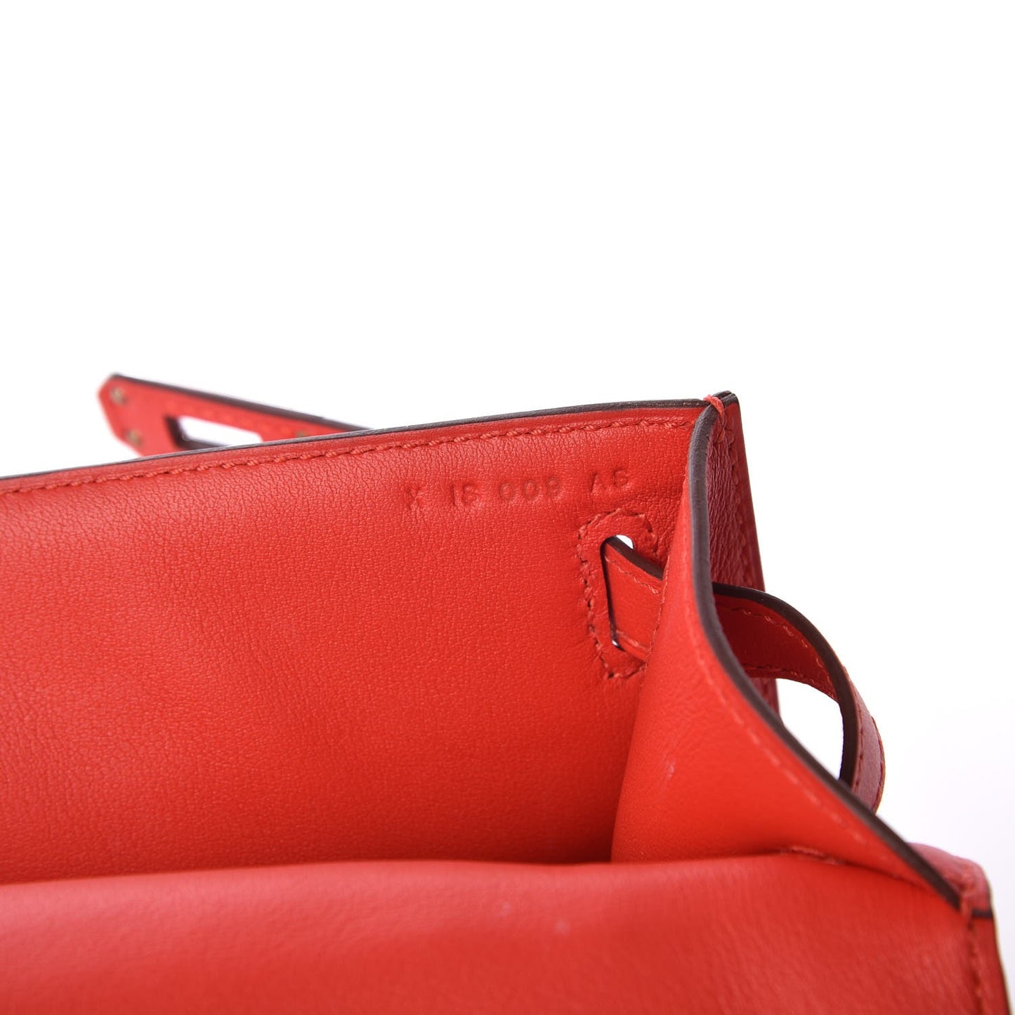 Swift Kelly Pochette Clutch Rouge Tomate