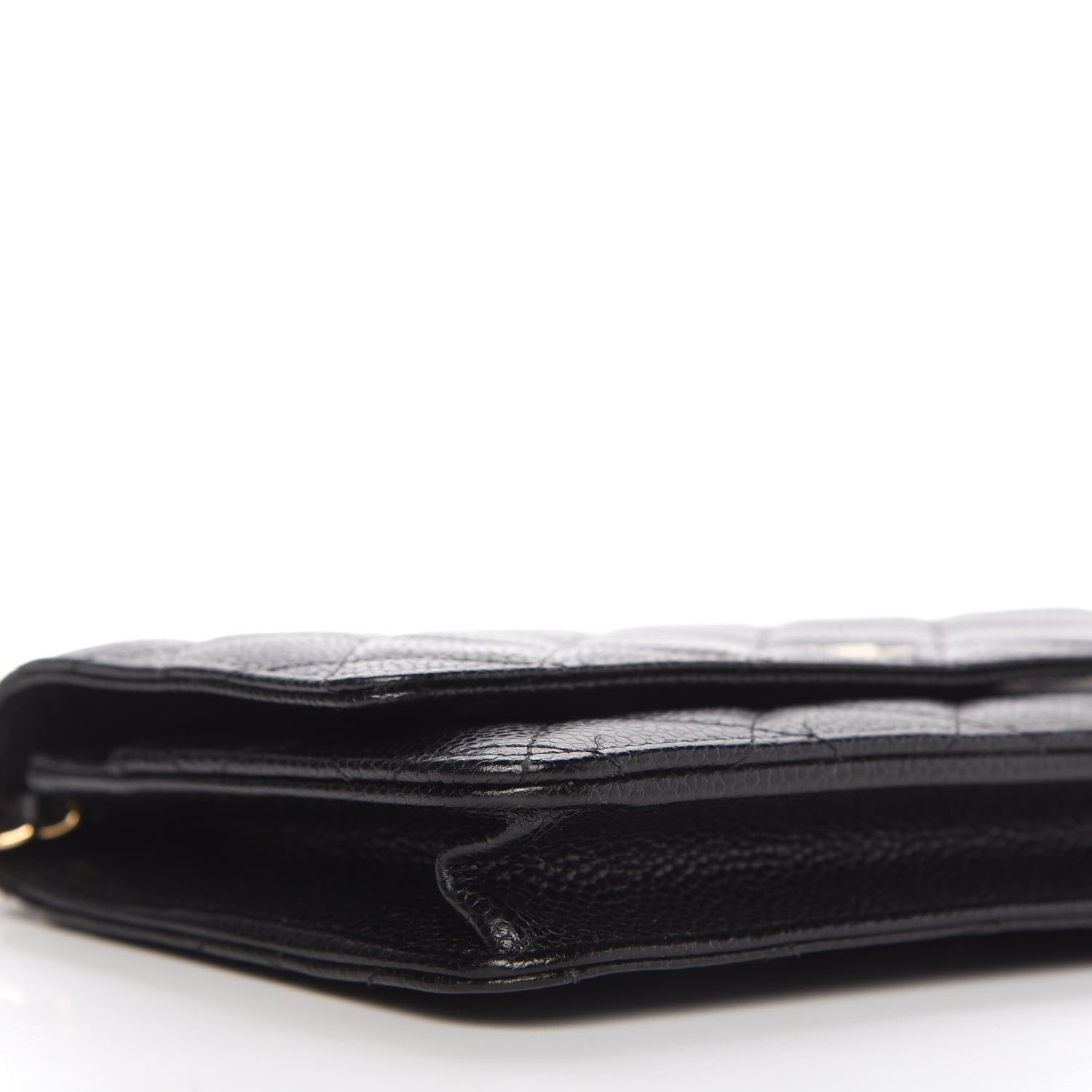 Chanel Caviar Quilted Wallet On Chain WOC Black 6 of 12
