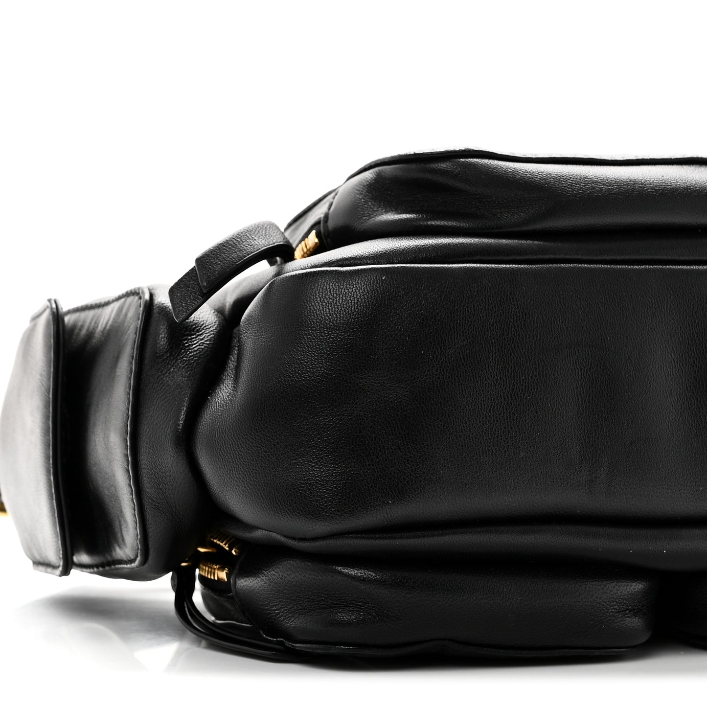 Nappa Multi Pocket Hobo Black