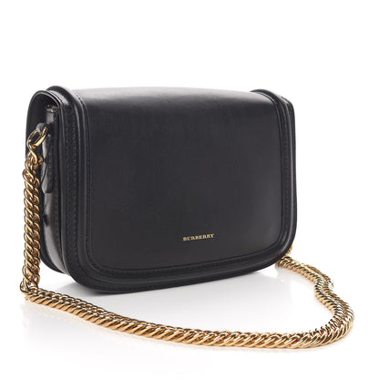 Burberry Smooth Calfskin Link Shoulder Bag Black 3 of 10