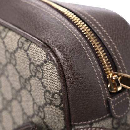 Gucci GG Supreme Monogram Web Small Ophidia Shoulder Bag Brown 17 of 18