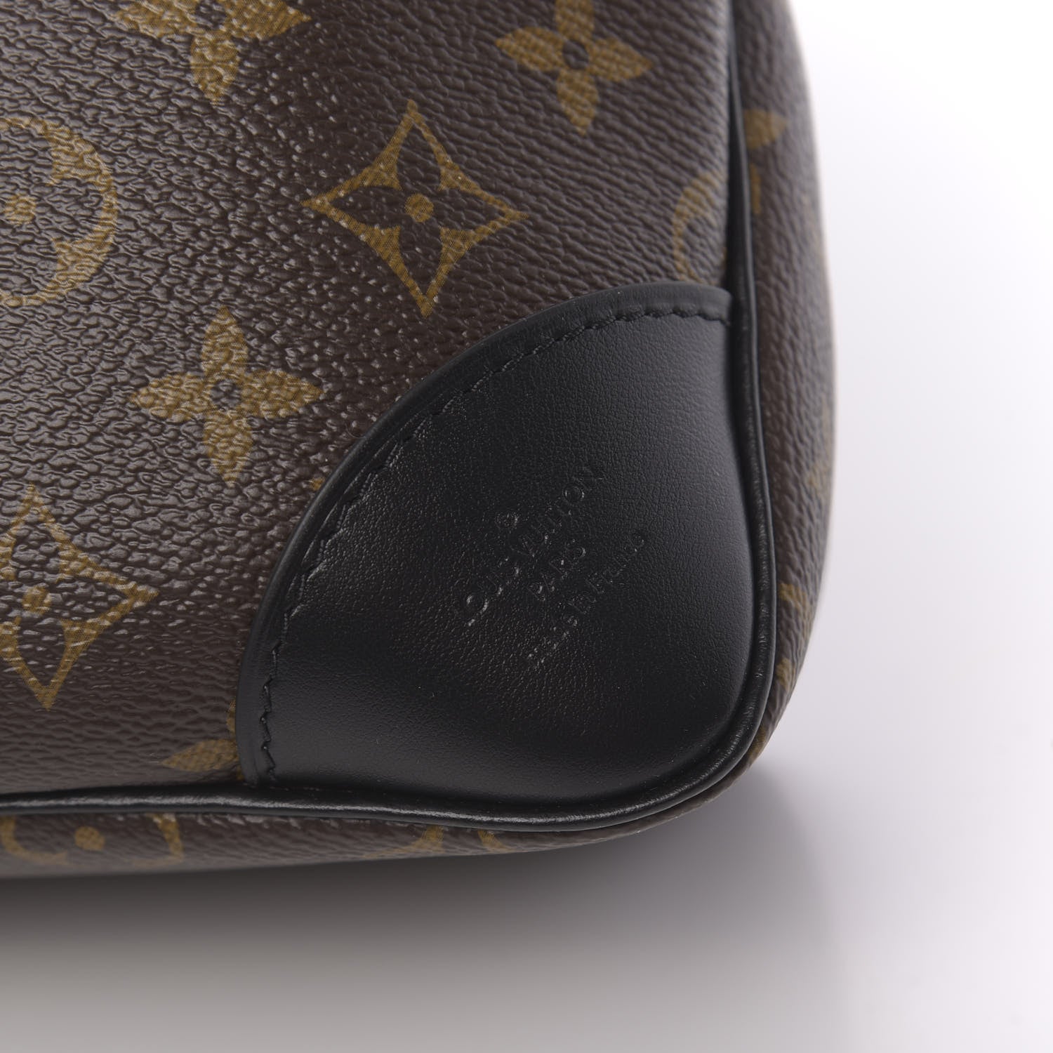 Louis Vuitton Monogram Odeon MM Black 6 of 9