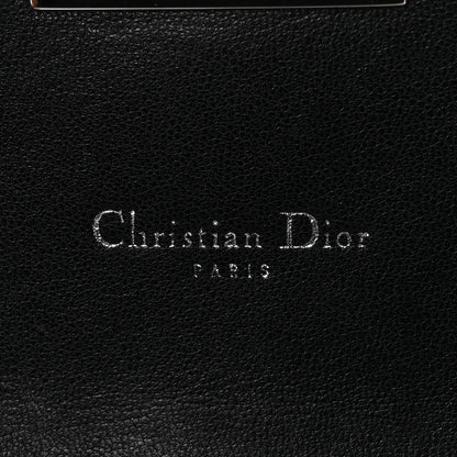Christian Dior Lambskin Cannage Miss Dior Promenade Pouch Black 8 of 9