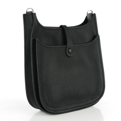 Hermes Taurillon Clemence Evelyne III PM Black 3 of 9