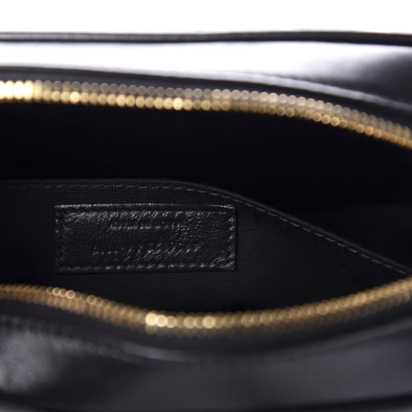 Calfskin Matelasse Monogram Lou Camera Bag Black