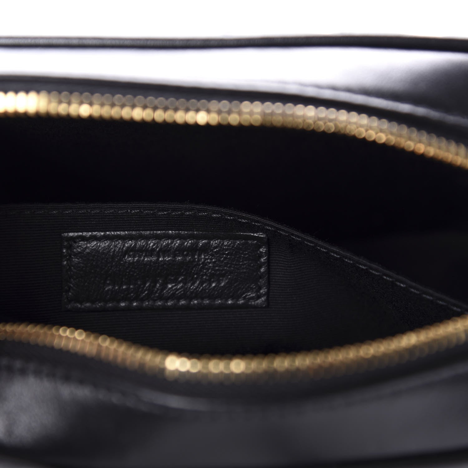 Saint Laurent Calfskin Matelasse Monogram Lou Camera Bag Black 9 of 10