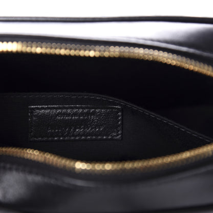 Saint Laurent Calfskin Matelasse Monogram Lou Camera Bag Black 9 of 10