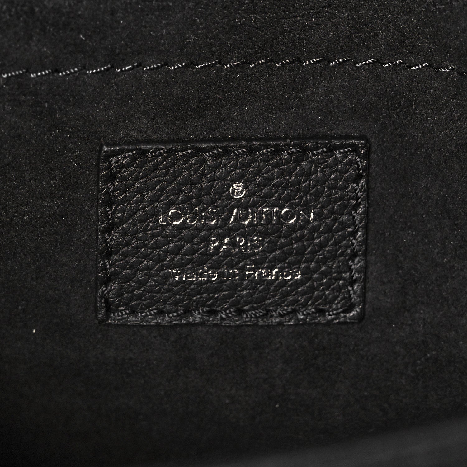 Louis Vuitton Soft Calfskin Mylockme Chain Bag BB Black 6 of 9