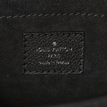 Louis Vuitton Soft Calfskin Mylockme Chain Bag BB Black 6 of 9