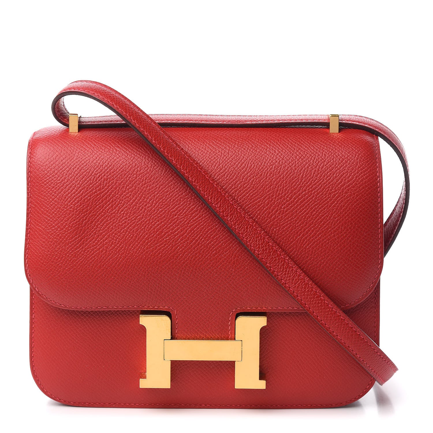 Hermes Epsom Constance 18 Rouge Casaque 1 of 20