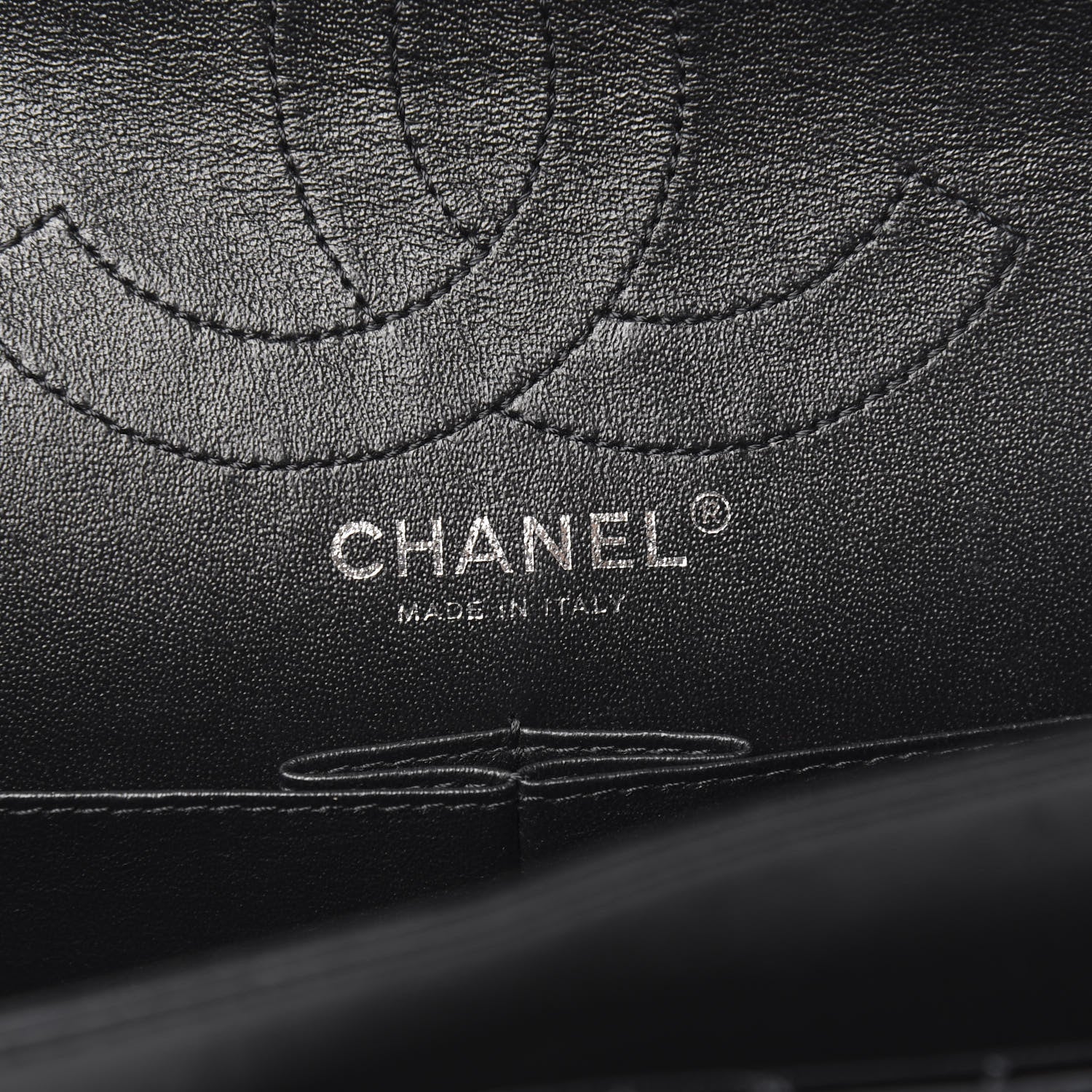 Chanel Distressed Patent Quilted 2.55 Reissue 226 Flap Black 6 of 10