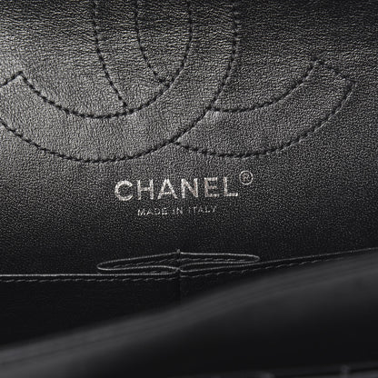 Chanel Distressed Patent Quilted 2.55 Reissue 226 Flap Black 6 of 10