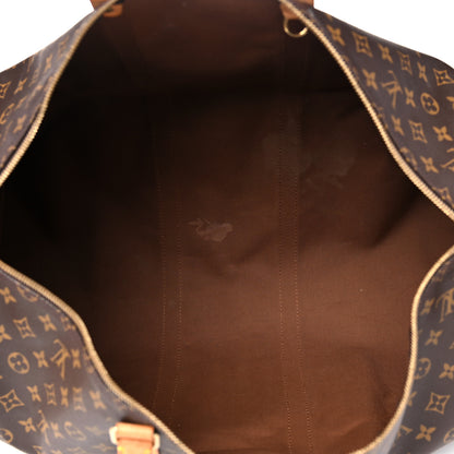 Louis Vuitton Monogram Keepall Bandouliere 55 5 of 37