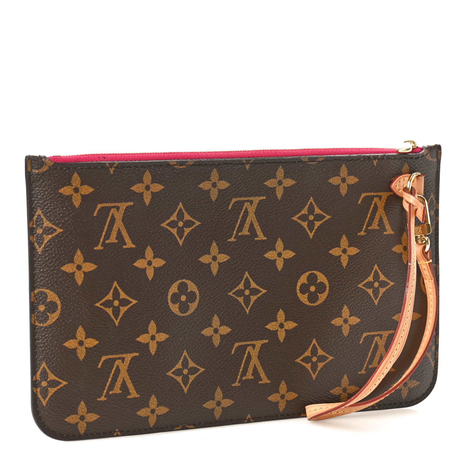 Louis Vuitton Monogram Neverfull MM GM Pochette Pivoine 3 of 9