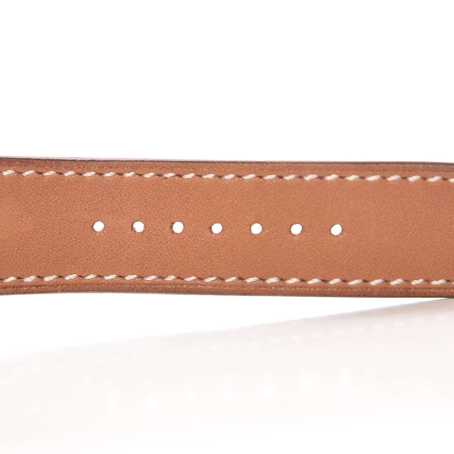 Hermes Barenia 40mm Apple Watch Single Tour Band Fauve 5 of 6