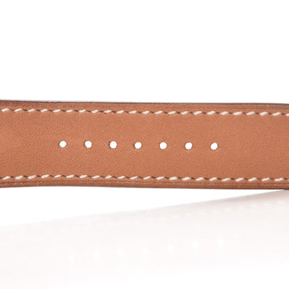 Hermes Barenia 40mm Apple Watch Single Tour Band Fauve 5 of 6