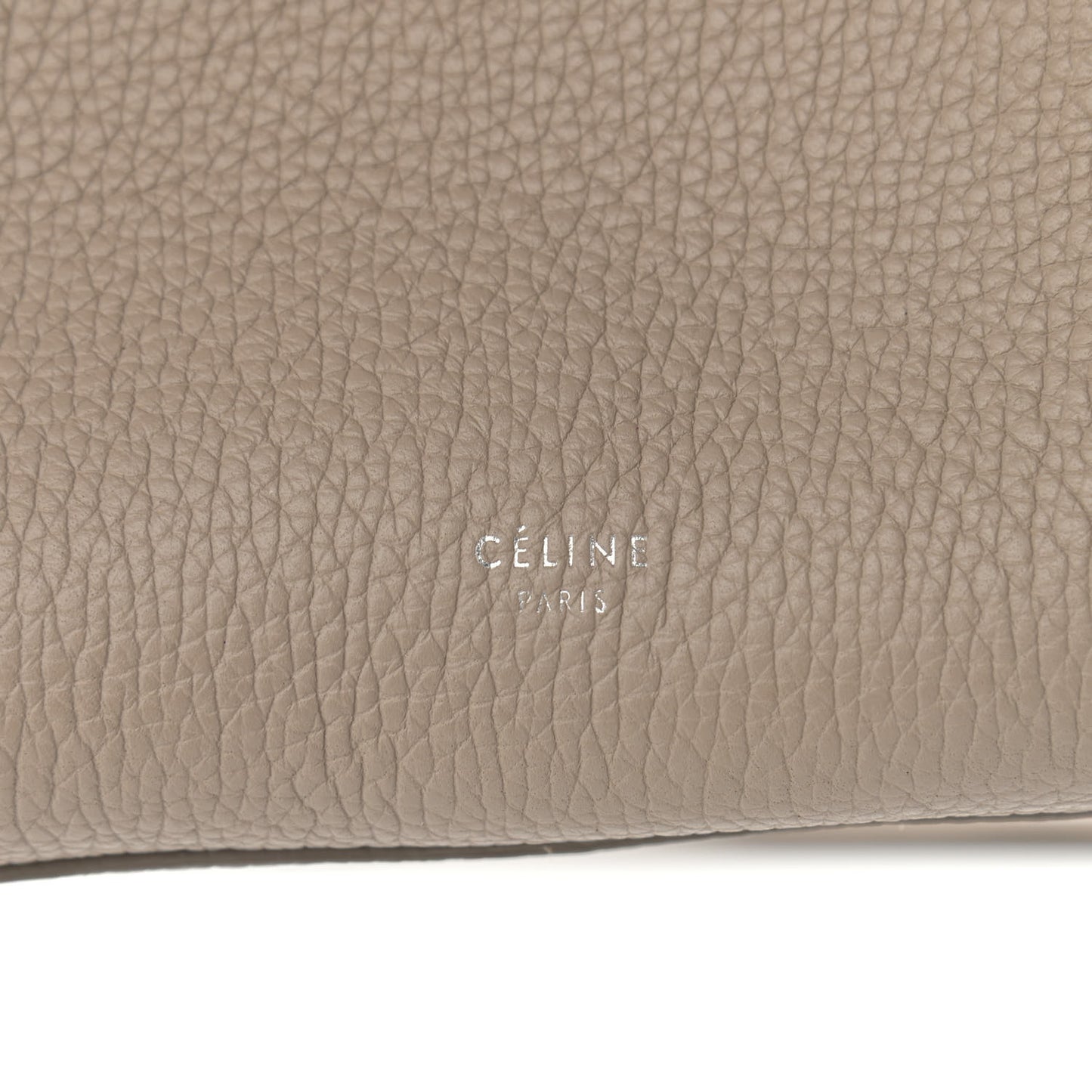 Supple Grained Calfskin Small Big Bag Light Taupe